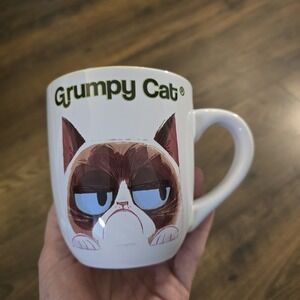 Grumpy Cat Coffee Mug Petrage 18 Oz New